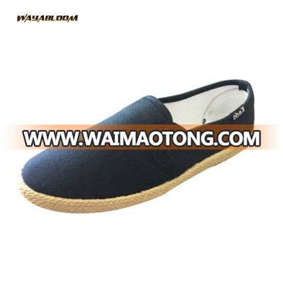 ODM OEM vulcanized injection ladies men women flat canvas shoes